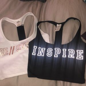 Sport bralette tops
